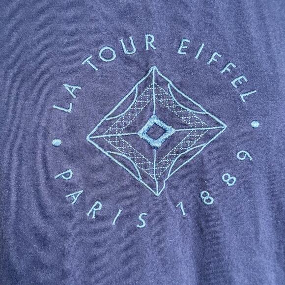 La Tour Eiffel, Navy Blue Sig. Collect. Aerial View of Eiffel Tower, Paris - M - Picture 6 of 7